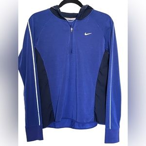 Nike Dri-Fit Hoody Jacket Womens size M with reflective striping